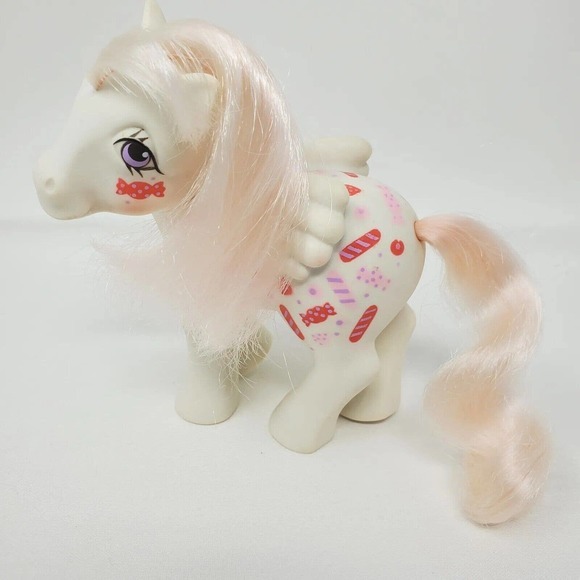 Vintage My Little Pony MLP G1 Twice As Fancy (TAF) Yum Yum Hasbro 1984 Pink Hair - Picture 1 of 11